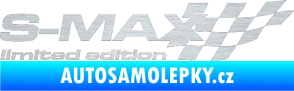 Samolepka S-MAX limited edition pravá škrábaný hliník