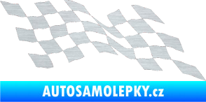 Samolepka Šachovnice 076 škrábaný hliník