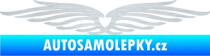 Samolepka Samolepka na zadní okno 002 srdce škrábaný hliník