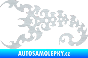 Samolepka Štír 015 levá škrábaný hliník