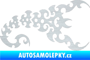 Samolepka Štír 015 pravá škrábaný hliník
