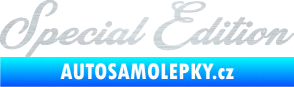 Samolepka Special edition 003 nápis škrábaný hliník