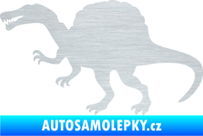 Samolepka Spinosaurus 001 levá škrábaný hliník