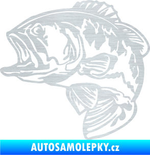 Samolepka Sumec 007 levá škrábaný hliník