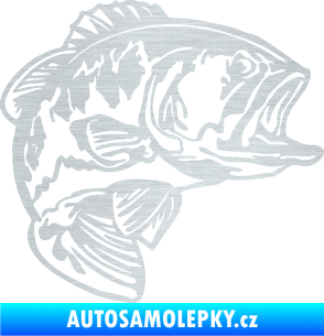 Samolepka Sumec 007 pravá škrábaný hliník