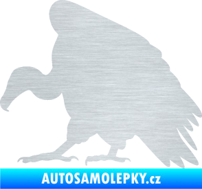 Samolepka Sup 001 levá škrábaný hliník