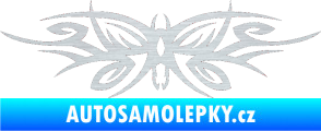 Samolepka Tetování 111 motýl škrábaný hliník