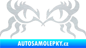 Samolepka Tetování 183 oči škrábaný hliník
