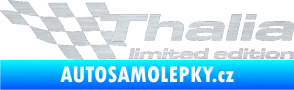 Samolepka Thalia limited edition levá škrábaný hliník