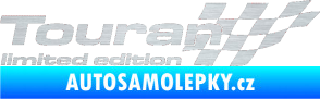 Samolepka Touran limited edition pravá škrábaný hliník
