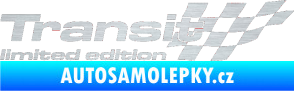 Samolepka Transit limited edition pravá škrábaný hliník