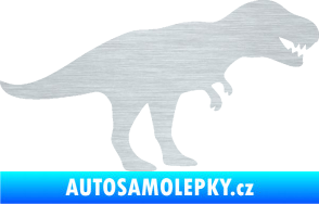 Samolepka Tyrannosaurus Rex 001 pravá škrábaný hliník