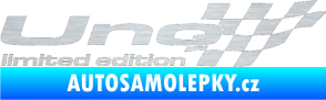 Samolepka Uno limited edition pravá škrábaný hliník