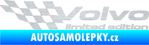 Samolepka Volvo limited edition levá škrábaný hliník