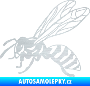 Samolepka Vosa 006 levá škrábaný hliník