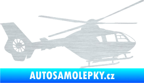 Samolepka Vrtulník 006 pravá škrábaný hliník