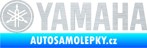 Samolepka Yamaha 001 škrábaný hliník