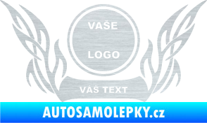 Samolepka Znak Tetování 002 škrábaný hliník