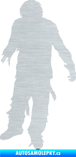 Samolepka Zombie 001 levá škrábaný hliník