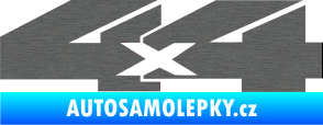 Samolepka 4x4 varianta 018 škrábaný titan