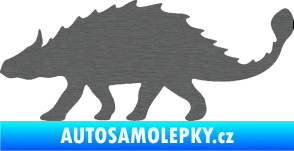 Samolepka Ankylosaurus 001 levá škrábaný titan