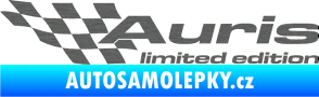 Samolepka Auris limited edition levá škrábaný titan