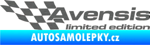 Samolepka Avensis limited edition levá škrábaný titan