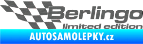 Samolepka Berlingo limited edition levá škrábaný titan