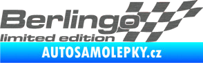 Samolepka Berlingo limited edition pravá škrábaný titan