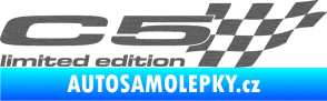 Samolepka C5 limited edition pravá škrábaný titan