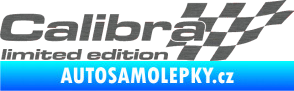 Samolepka Calibra limited edition pravá škrábaný titan