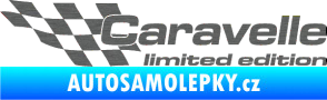 Samolepka Caravelle limited edition levá škrábaný titan