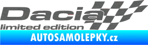 Samolepka Dacia limited edition pravá škrábaný titan