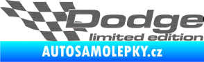 Samolepka Dodge limited edition levá škrábaný titan