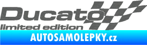 Samolepka Ducato limited edition pravá škrábaný titan