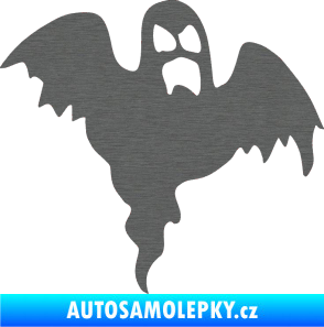 Samolepka Duch 002 pravá škrábaný titan