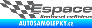 Samolepka Espace limited edition levá škrábaný titan
