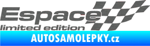 Samolepka Espace limited edition pravá škrábaný titan
