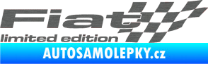 Samolepka Fiat limited edition pravá škrábaný titan