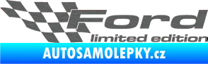 Samolepka Ford limited edition levá škrábaný titan