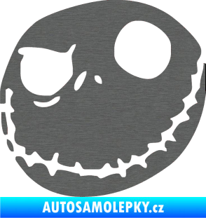Samolepka Halloween 008 levá škrábaný titan