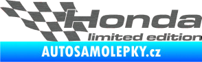 Samolepka Honda limited edition levá škrábaný titan