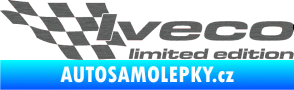 Samolepka Iveco limited edition levá škrábaný titan