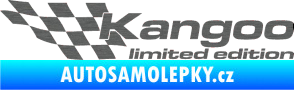 Samolepka Kangoo limited edition levá škrábaný titan