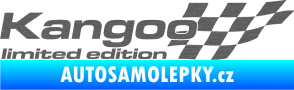 Samolepka Kangoo limited edition pravá škrábaný titan
