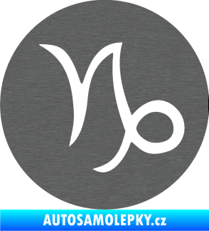 Samolepka Kozoroh 001 - horoskop škrábaný titan
