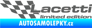 Samolepka Lacetti limited edition levá škrábaný titan