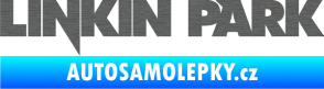 Samolepka Linkin Park 002 škrábaný titan