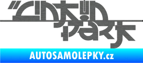 Samolepka Linkin Park 003 škrábaný titan