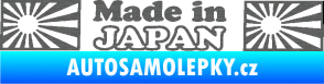 Samolepka Made in Japan 002 škrábaný titan